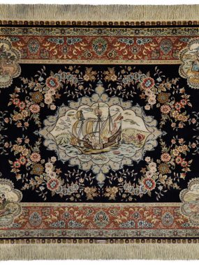 antiek zijde Hereke tapijt is verkrijgbaar bij Perez vloerkleden