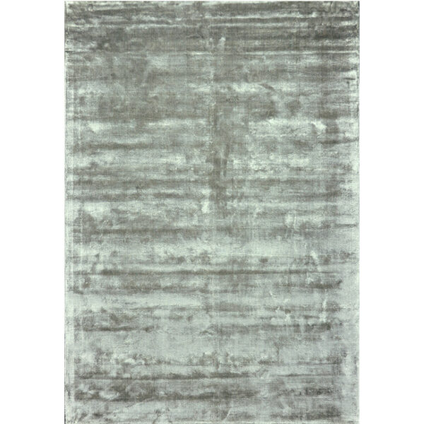 Boven aanzicht van vloerkleed FLAVIA, in de kleur lichtgroen gemaakt van viscose.
