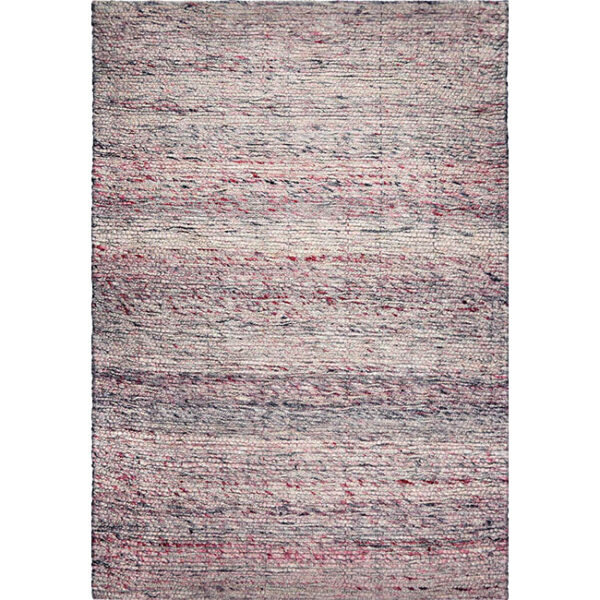 Boven aanzicht van vloerkleed NAVASSA, in de kleur beige naturel roze gemaakt van wol.