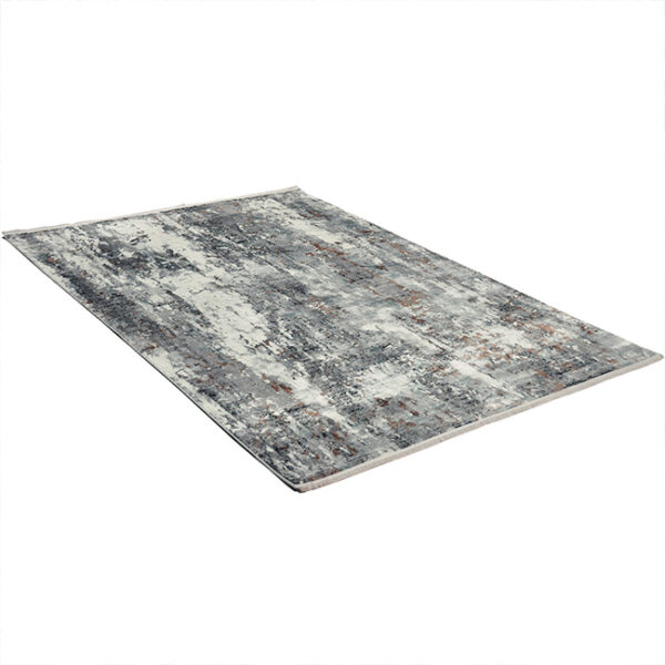 Diagonaal aanzicht van vloerkleed OLYMPIA K-1716, in de kleur multi gemaakt van een acryl en viscose mix.