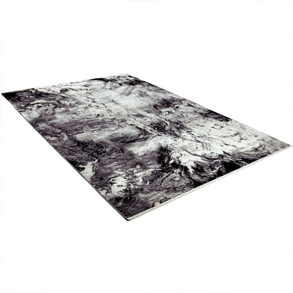 Diagonaal aanzicht van vloerkleed OLYMPIA ST-612, in de kleur multi gemaakt van een acryl en viscose mix.