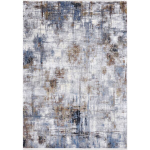 Boven aanzicht van vloerkleed OLYMPIA ST-705, in de kleur multi gemaakt van een acryl en viscose mix.
