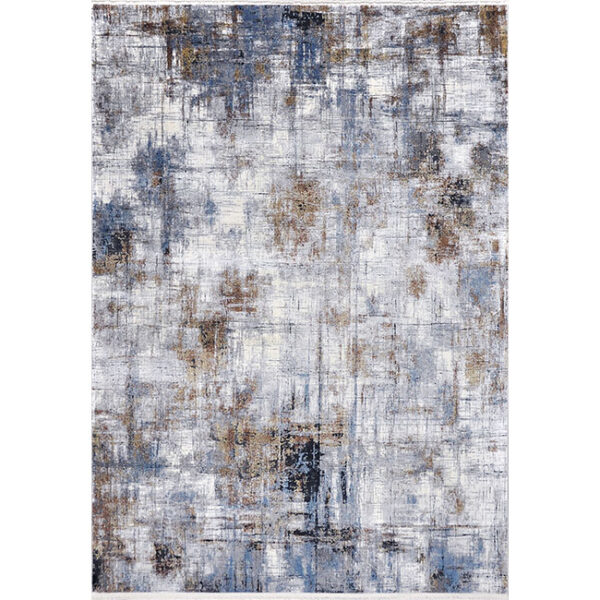Boven aanzicht van vloerkleed OLYMPIA ST-705, in de kleur multi gemaakt van een acryl en viscose mix.