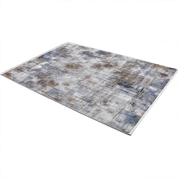 Diagonaal aanzicht van vloerkleed OLYMPIA ST-705, in de kleur multi gemaakt van een acryl en viscose mix.