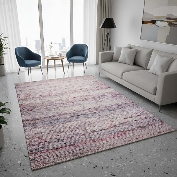 Navassa Beige Naturel Rose vloerkleed. Tapijt in zachte tinten.