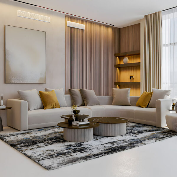 Olympia K 1716 vloerkleed. Luxe tapijt met elegante structuur."