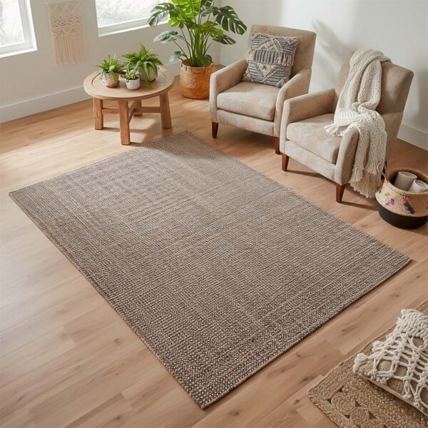 Paris Beige Bruin vloerkleed. Tapijt in beige en bruintinten.